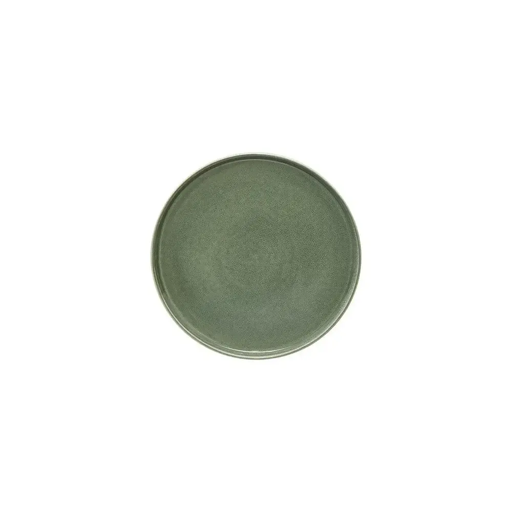 Piatto Piano Terre Inconnue Diametro 27 cm Verde Secret de Gourmet