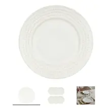 Camille Piatto Piano 27cm Bianco Secret de Gourmet