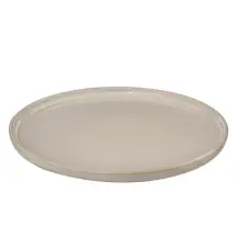 Piatto Piano Ceramica Beige Terre Inconnue 27 cm Secret de Gourmet