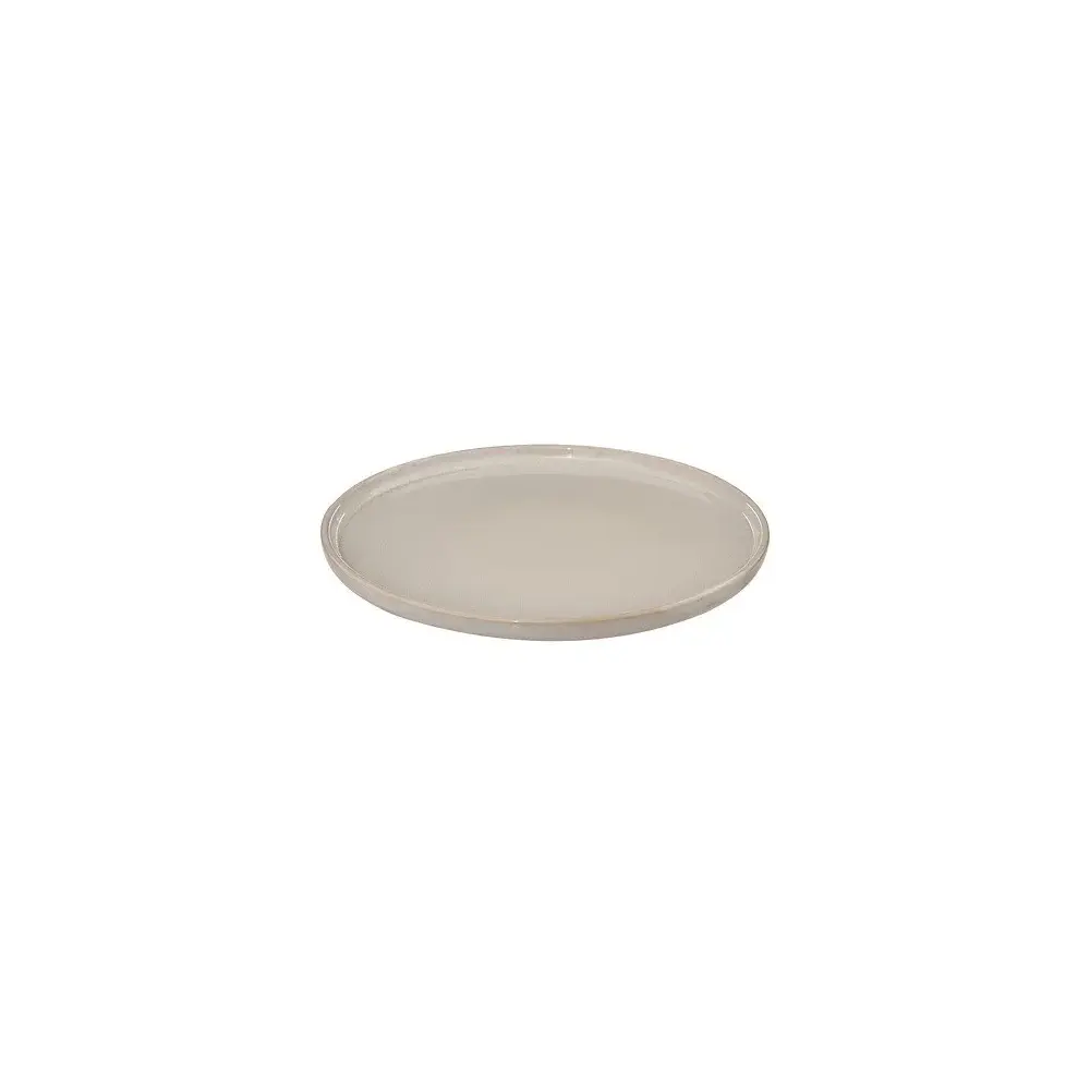 Piatto Piano Ceramica Beige Terre Inconnue 27 cm Secret de Gourmet
