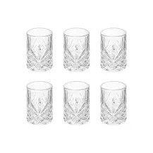 Set di 6 Bicchieri da Shot Autunno 6 cl in Vetro Secret de Gourmet