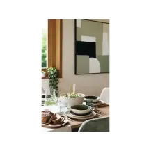 Piatto Fondo Wonja Ø 19 cm Verde Faience Collezione Secret de Gourmet