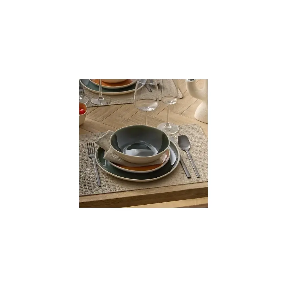 Piatto Fondo Wonja Ø 19 cm Verde Faience Collezione Secret de Gourmet