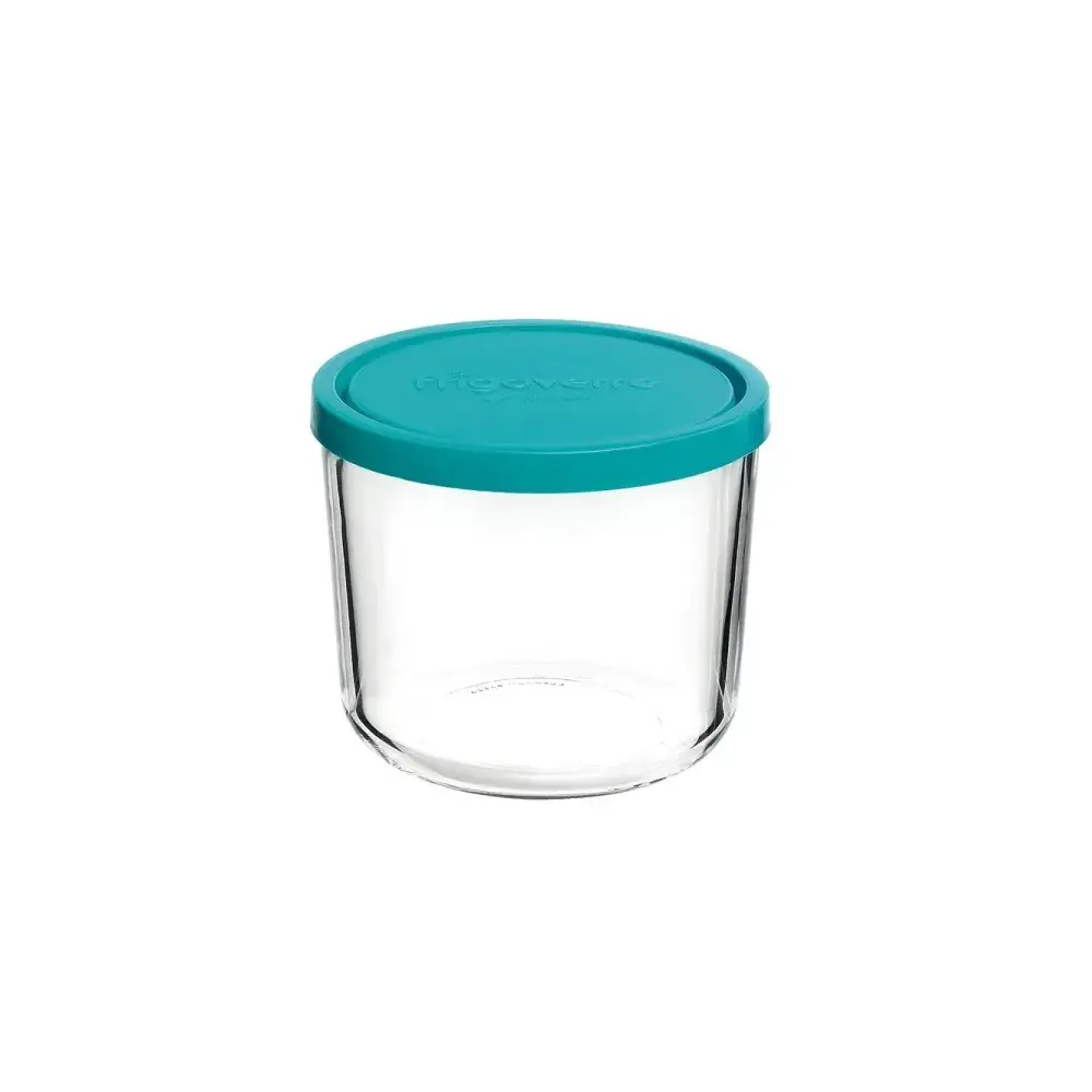 Frigoverre Classic Tondo 12 cm Alto con Coperchio Bormioli Rocco