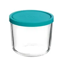 Frigoverre Classic Tondo 12 cm Alto con Coperchio Bormioli Rocco