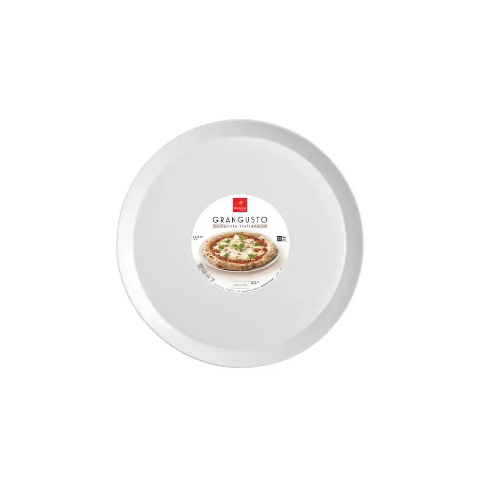 Grangusto Piatto Pizza 33,5cm Bormioli Rocco