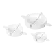 Set 3 Forme per Ravioli in Plastica – Stampi Pasta Fatti in Casa