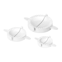 Set 3 Forme per Ravioli in Plastica – Stampi Pasta Fatti in Casa