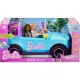 Hot Wheels Barbie Suv Telecomandato Rc Jeep con Adesivi 2 Posti Mattel