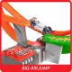 Hot Wheels Power Shift Raceway Pista Motorizzata con Booster Mattel