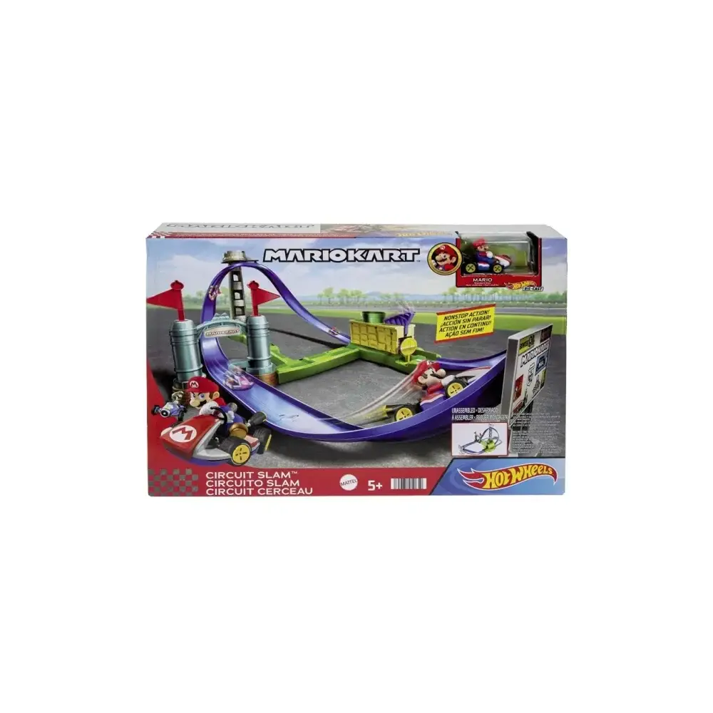 Hotwheels Mario Kart Sfida Circuito Mattel