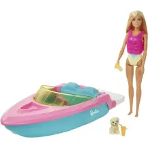 Barbie Motoscafo con Bambola Mattel