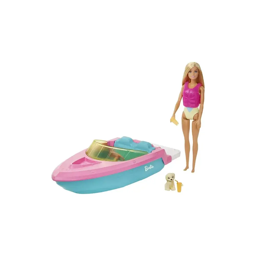 Barbie Motoscafo con Bambola Mattel
