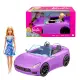 Barbie Auto Cabrio con Bambola Mattel