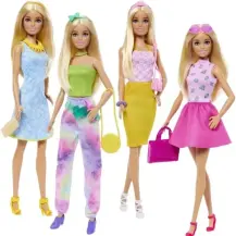 Barbie Grande Fashion Set Bambola con Vestiti e Accessori Mattel