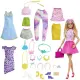 Barbie Grande Fashion Set Bambola con Vestiti e Accessori Mattel