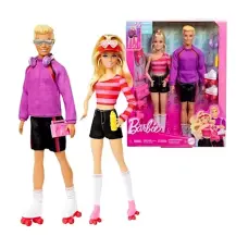 Barbie Coppia Bambole Fashionista Mattel