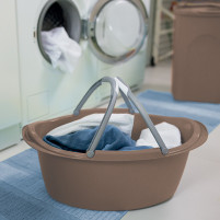 Bacinella Stella ovale con manici