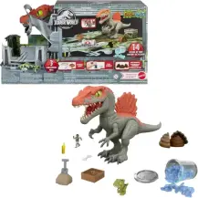 Jurassic World Crushivores Spinosauro Cage Crasher Dinosauro Mattel