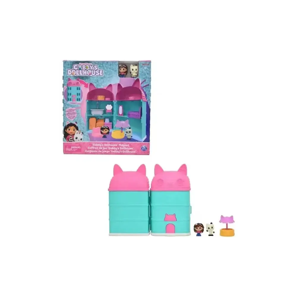 Gabby's Dollhouse Casa delle Bambole con Personaggi Spin Master