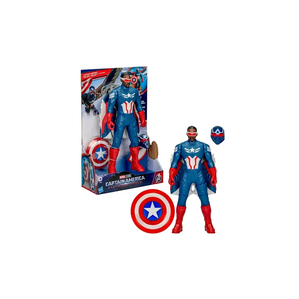 Marvel Avengers Captain America Coraggioso New World Flight Hasbro