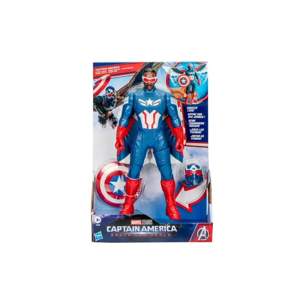 Marvel Avengers Captain America Coraggioso New World Flight Hasbro