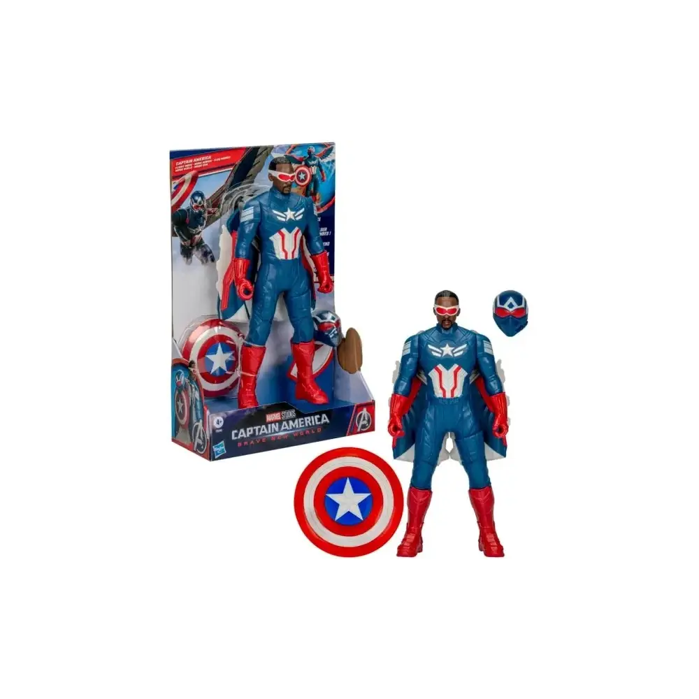 Marvel Avengers Captain America Coraggioso New World Flight Hasbro
