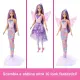 Barbie Fantasy Fashion Bambola con Abiti e Accessori 10 Look Mattel