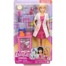 Barbie Carriere Scienziata Bambola con Laboratorio e Accessori Mattel