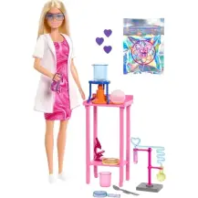 Barbie Carriere Scienziata Bambola con Laboratorio e Accessori Mattel