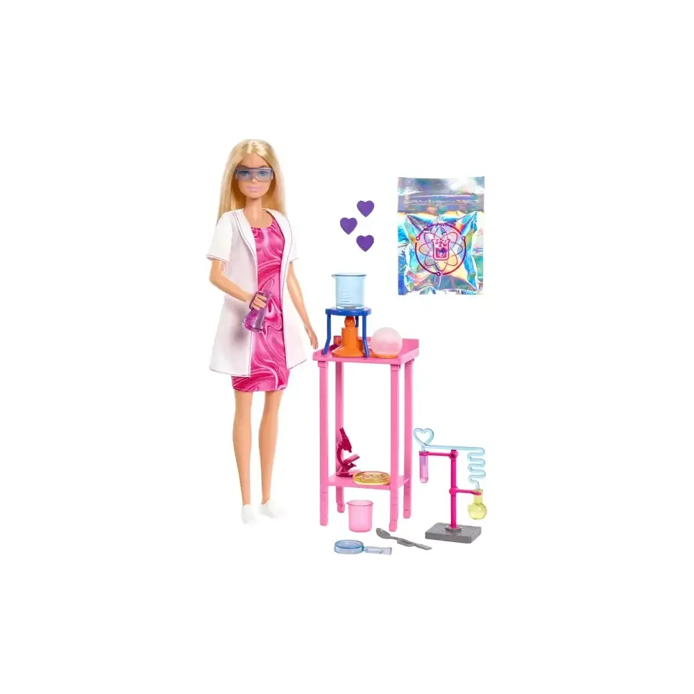 Barbie Carriere Scienziata Bambola con Laboratorio e Accessori Mattel