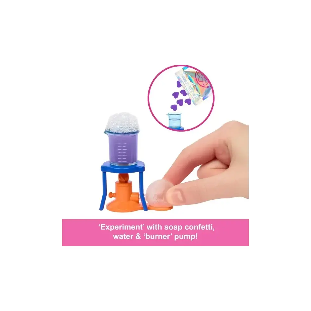 Barbie Carriere Scienziata Bambola con Laboratorio e Accessori Mattel
