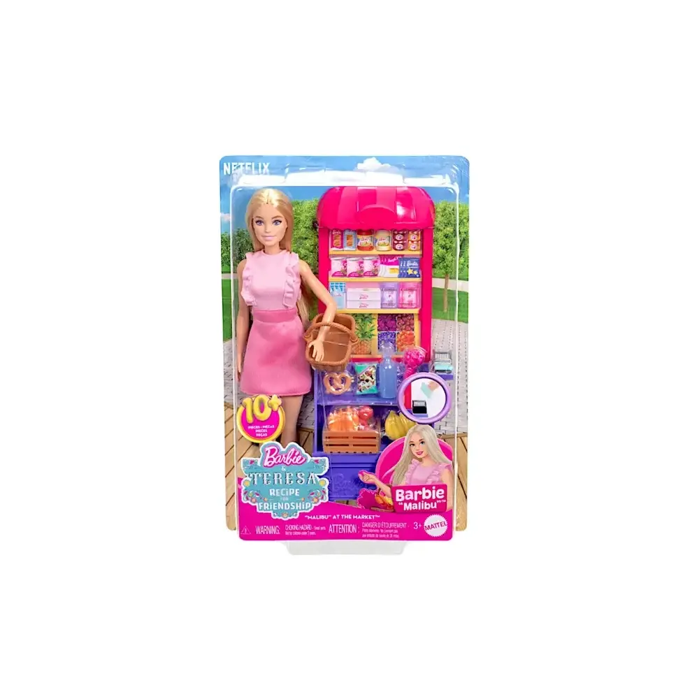 Barbie Playset Mercato di Malibu Mattel