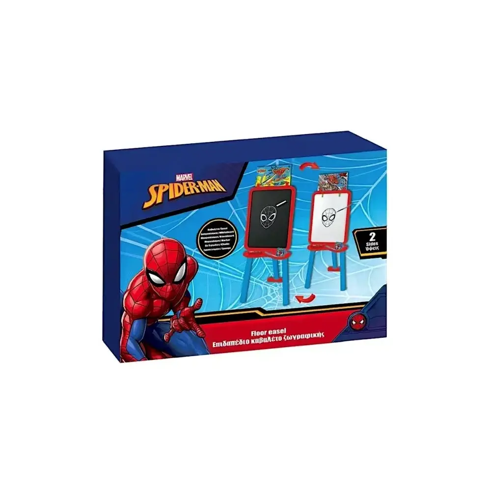 Spiderman Lavagna 2in1 con Cavalletto Toys One