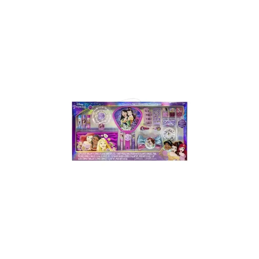 Princess Light Up Mirror Cosmetic Set Specchiera Trucco Toys One