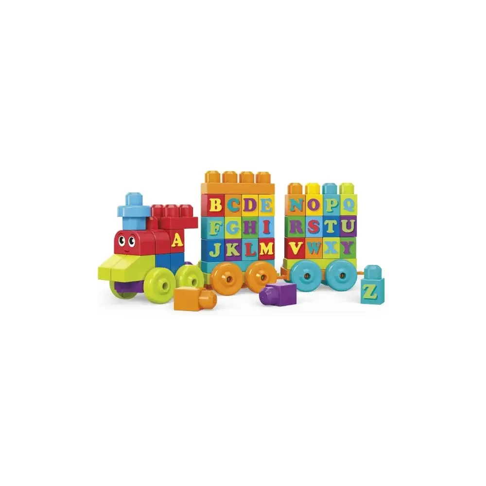 Mega Bloks Trenino Impara L’Alfabeto Playset Blocchi Educativi Mattel