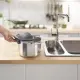Scolapasta universale Clip-On per pentole