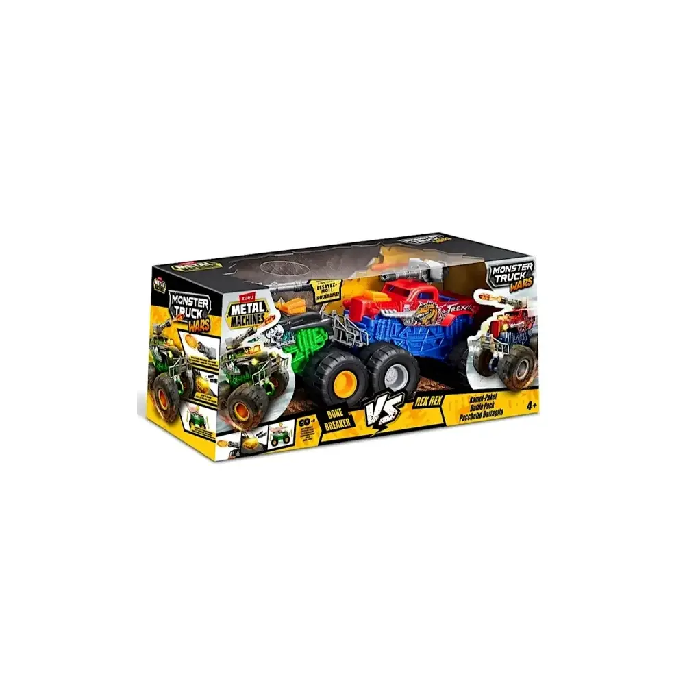 Metal Machines Set 2 Monster Truck Toys One