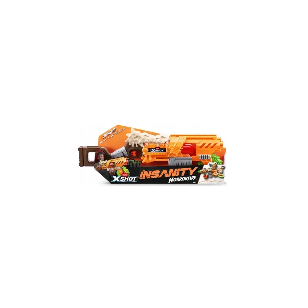 X-Shot Fucile Insanity Horrorfire Blaster a Freccette Toys One