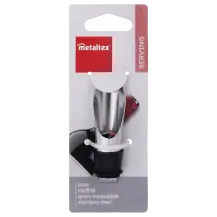 Beccuccio versavino salvagoccia in acciaio inox – Metaltex
