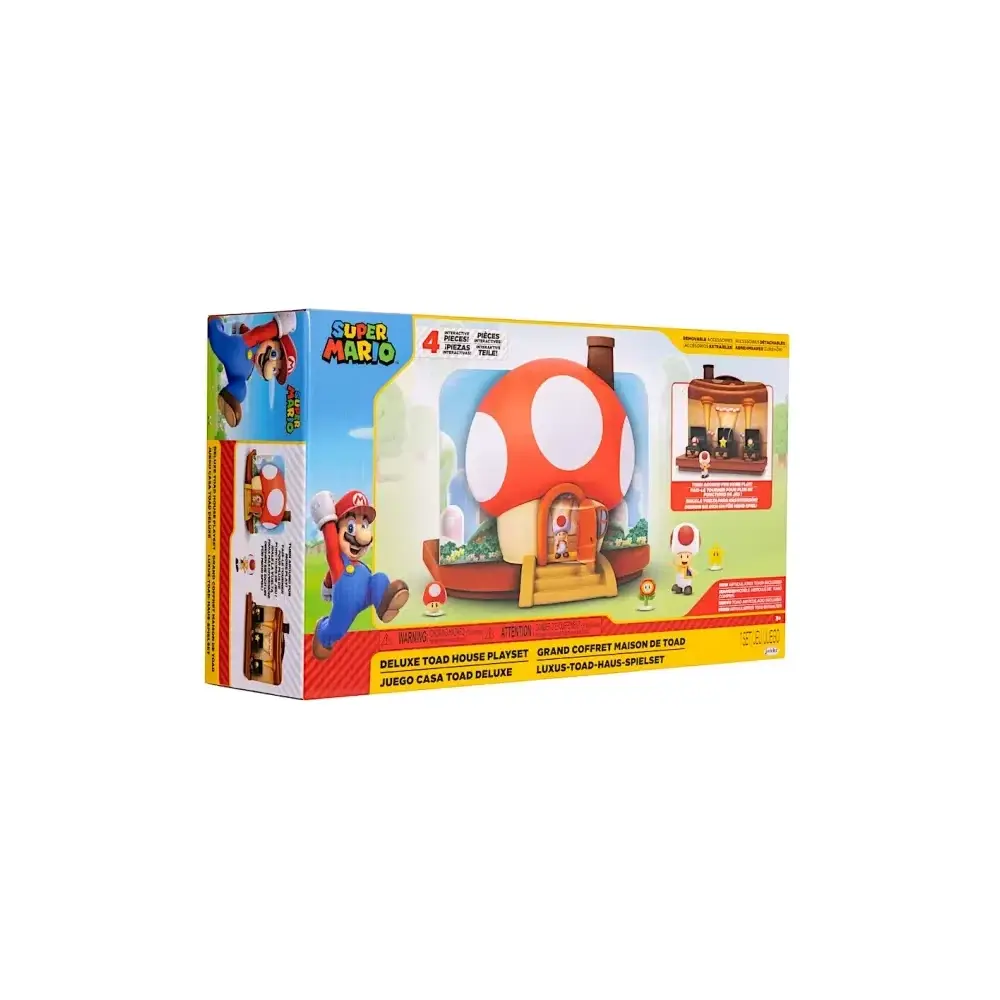 Supermario Playset Casa di Toad Toys One