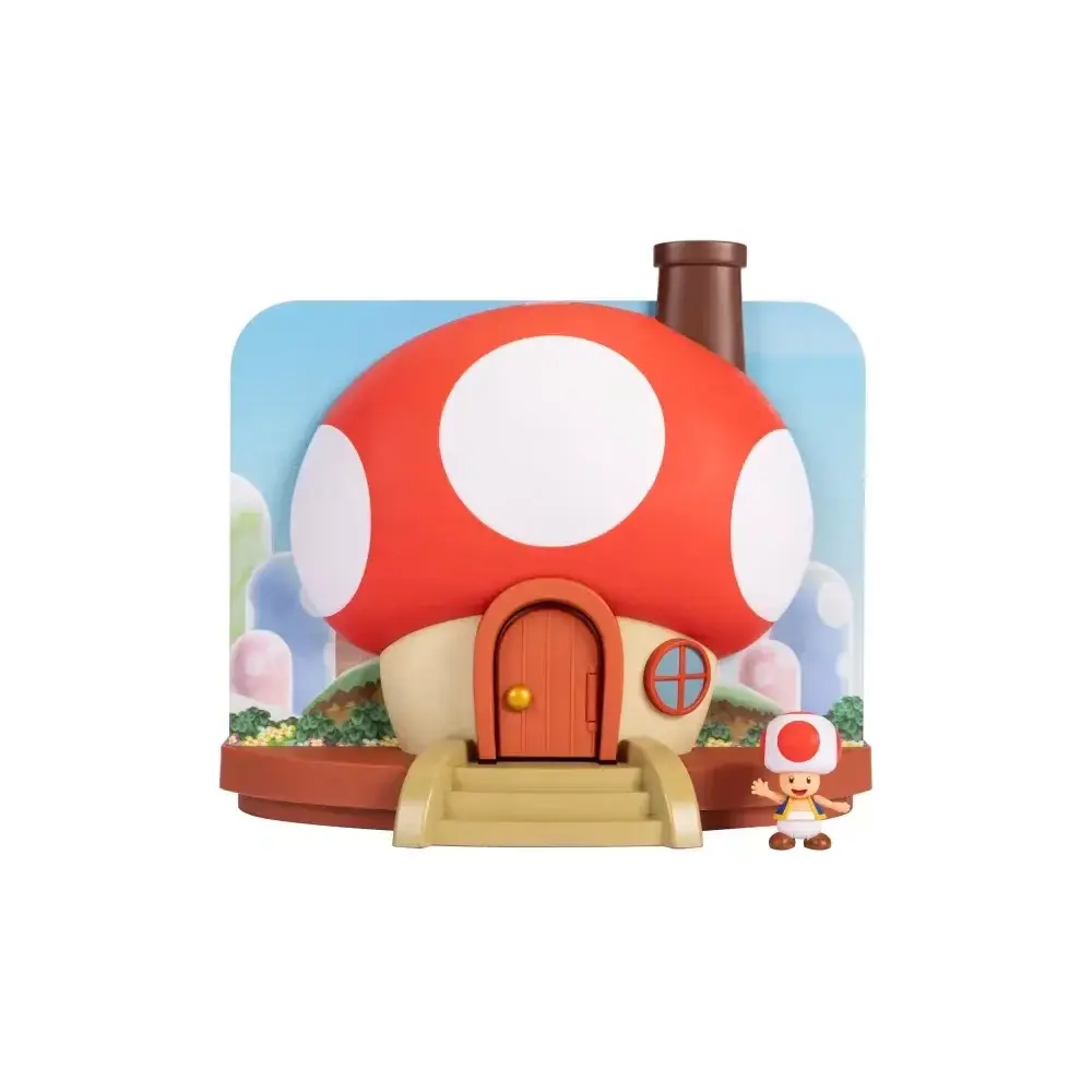 Supermario Playset Casa di Toad Toys One