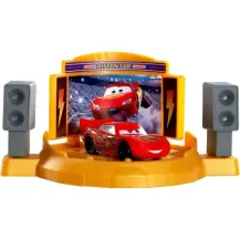 Cars Pista di Lancio Piston Cup con Saetta McQueen 2 Modalità Mattel