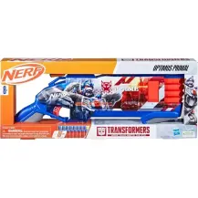 Nerf Transformers Optimus Primal Blaster con 16 Freccette Elite Hasbro