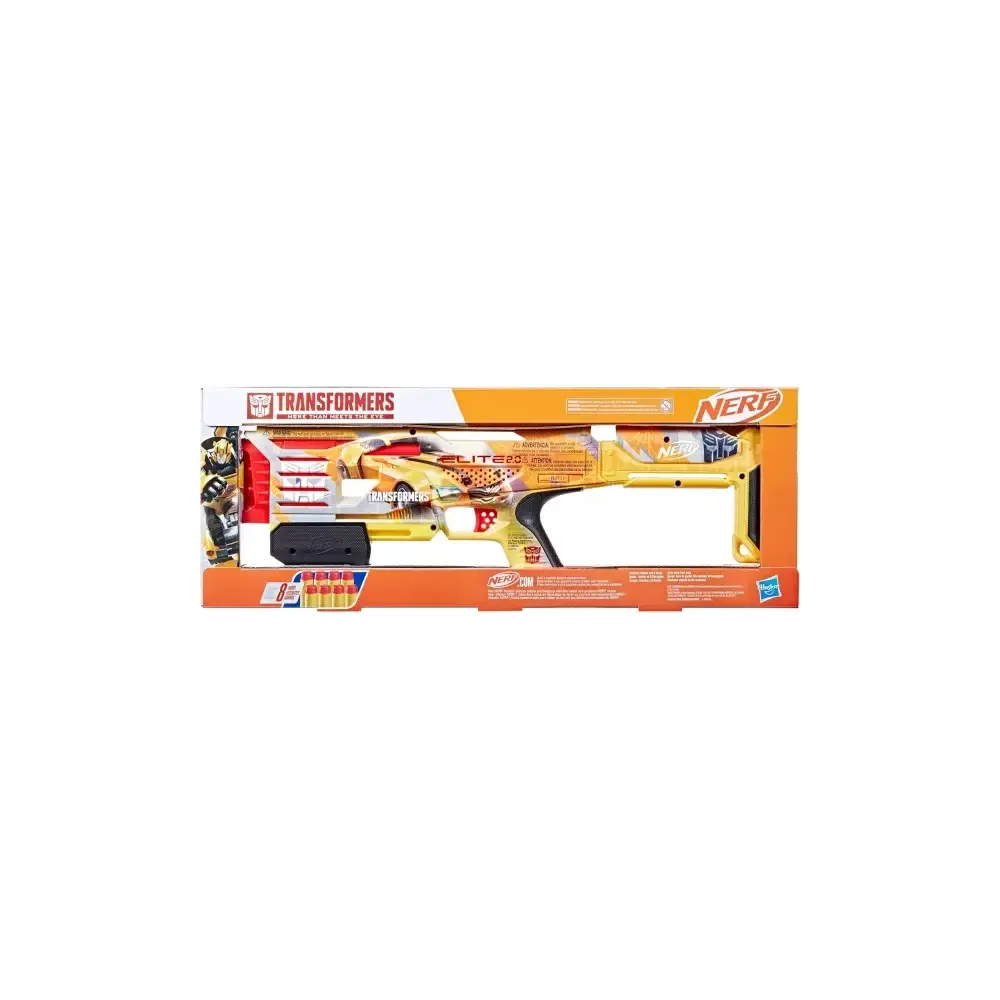 Nerf Transformers Bumblebee Blaster 4 Dardi con 8 Freccette Hasbro