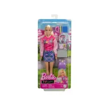 Barbie Bambola con Accessori Scuola Bambine Mattel