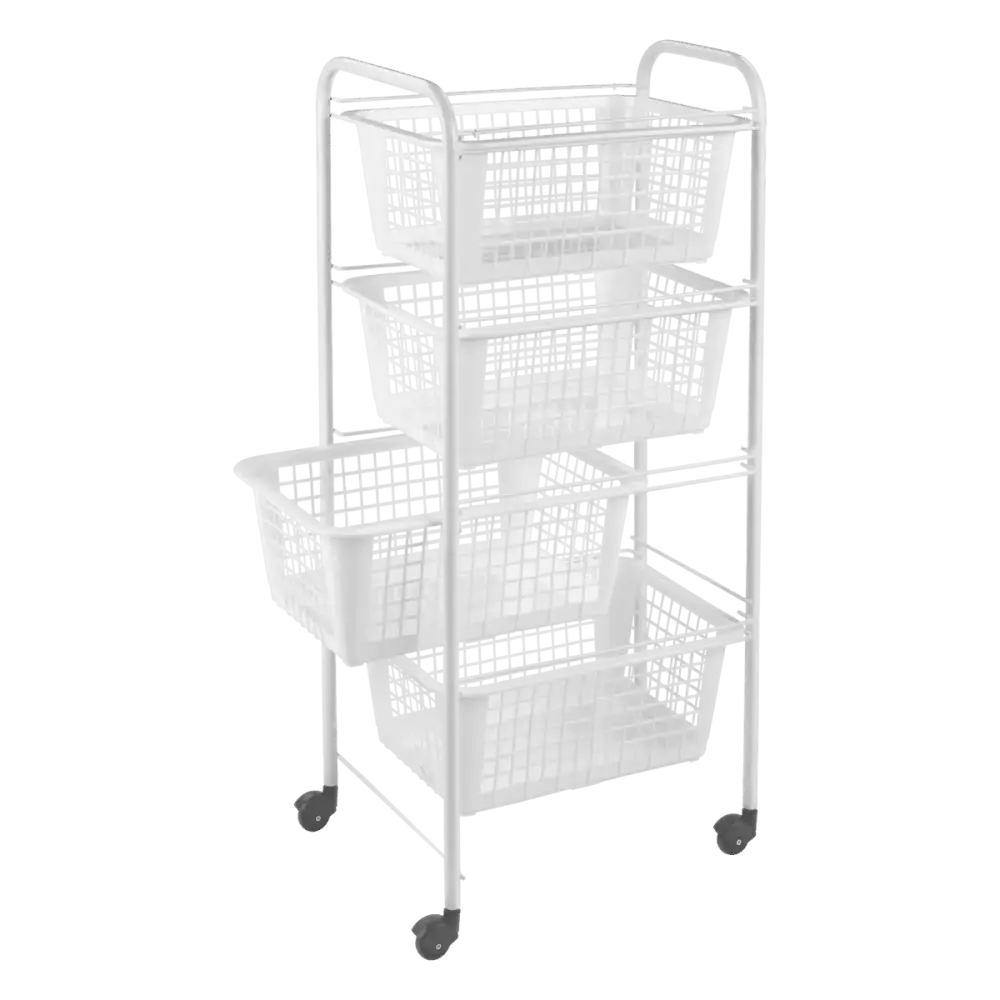 Carrello Portafrutta Miami 4 Cesti Metaltex