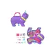 Polly Pocket Gattino delle Feste Playset con Mini Bambole e 23 Mattel
