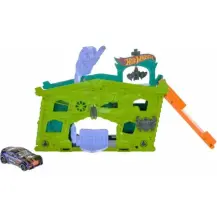 Hot Wheels Ghost Garage Playset Espansione Pista con Auto Mattel