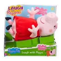 Peppa Pig Laugh With Peluche Interattivo con Risate e Movimenti Hasbro